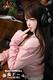 诺娅ヘッド & 163cm H-cup シリコン頭部+TPEボディ 肌色＆眼球色＆メイク＆ウィッグ＆衣装は宣材写真と同じ