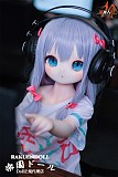 MOZU DOLL 115cm  和泉纱雾ソフトビニール製頭部 TPE製ボディ 肌色＆眼球色＆メイク＆ウィッグ＆衣装は宣材写真と同じ