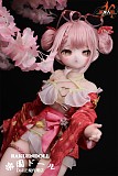 MOZU DOLL 85cm Aカップ 塔菲ソフトビニール製頭部 TPE製ボディ 肌色＆眼球色＆メイク＆ウィッグ＆衣装は宣材写真と同じ