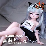 MOZU DOLL 85cm Aカップ 爱莉 ソフトビニール製頭部 TPE製ボディ 肌色＆眼球色＆メイク＆ウィッグ＆衣装は宣材写真と同じ