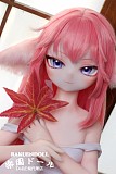MOZU DOLL 85cm 最新の狐ちゃん ソフトビニール製頭部 TPE製ボディ 肌色＆眼球色＆メイク＆ウィッグ＆衣装は宣材写真と同じ