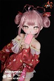 MOZU DOLL 85cm Aカップ 塔菲ソフトビニール製頭部 TPE製ボディ 肌色＆眼球色＆メイク＆ウィッグ＆衣装は宣材写真と同じ