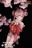 MOZU DOLL 85cm Aカップ 塔菲ソフトビニール製頭部 TPE製ボディ 肌色＆眼球色＆メイク＆ウィッグ＆衣装は宣材写真と同じ