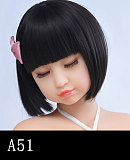 AGC01ヘッド ＆ 110cm 平らボディ axbdoll シリコンヘッド＋tpeボディ ラブドール 宣材写真がリアルメイク付き
