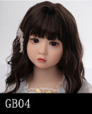 AGC01ヘッド ＆ 110cm 平らボディ axbdoll シリコンヘッド＋tpeボディ ラブドール 宣材写真がリアルメイク付き