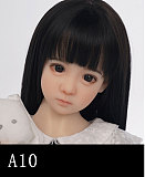 AGB20ヘッド ＆ 110cm 平らボディ axbdoll シリコンヘッド＋tpeボディ ラブドール 宣材写真がリアルメイク付き