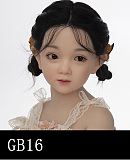 AGB20ヘッド ＆ 110cm 平らボディ axbdoll シリコンヘッド＋tpeボディ ラブドール 宣材写真がリアルメイク付き