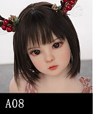 AGC01ヘッド ＆ 110cm 平らボディ axbdoll シリコンヘッド＋tpeボディ ラブドール 宣材写真がリアルメイク付き