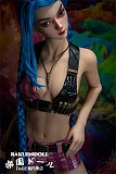 Rikki ヘッド & 168cm C-cup  シリコン頭部+TPEボディJiushengdoll等身大ドール