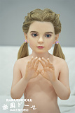 AGC01ヘッド ＆ 110cm 平らボディ axbdoll シリコンヘッド＋tpeボディ ラブドール 宣材写真がリアルメイク付き