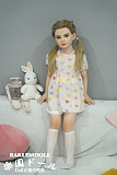AGC01ヘッド ＆ 110cm 平らボディ axbdoll シリコンヘッド＋tpeボディ ラブドール 宣材写真がリアルメイク付き