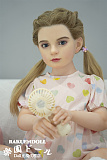 AGC01ヘッド ＆ 110cm 平らボディ axbdoll シリコンヘッド＋tpeボディ ラブドール 宣材写真がリアルメイク付き