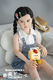 AGB10ヘッド ＆ 110cm 平らボディ axbdoll シリコンヘッド＋tpeボディ ラブドール 宣材写真がリアルメイク付き