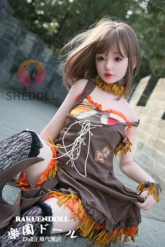 沅沅ヘッドメーク#1 & 140cm Aカップ  シリコン頭部+TPEボディロり系ラブドール ボディー材質など選択可能SHEdoll