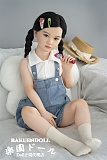 AGB10ヘッド ＆ 110cm 平らボディ axbdoll シリコンヘッド＋tpeボディ ラブドール 宣材写真がリアルメイク付き