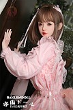 沅沅ヘッドメーク#3 & 140cm Aカップ  シリコン頭部+TPEボディロり系ラブドール ボディー材質など選択可能SHEdoll