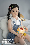 AGB10ヘッド ＆ 110cm 平らボディ axbdoll シリコンヘッド＋tpeボディ ラブドール 宣材写真がリアルメイク付き