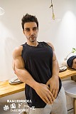 Qita Doll 最新作 177CM 漢さん 男性ラブドール フルシリコン製 筋肉タイプ  ペニス分体式