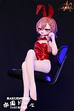 MOZU DOLL 85cm ネルちゃん ソフトビニール製頭部 TPE製ボディ 肌色＆眼球色＆メイク＆ウィッグ＆衣装は宣材写真と同じ