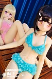 【アニメドール】135cm AAカップ(Slim) #99ヘッド 可愛いロリ 材質選択可 リアルラブドール Aotume
