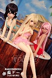 【アニメドール】135cm AAカップ(Slim) #98ヘッド 材質選択可 等身大 リアルラブドール Aotume