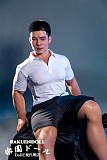 【男性ラブドール】Qita Doll 最新作 170CM 元さん お口開閉機能付き フルシリコン製 筋肉タイプ ペニス一体式