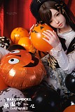 【ハロウィン】J014ヘッド & 150cm Bカップ シリコンドール  FUdoll