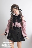 【可愛元気美少女】aliヘッド & 148cm Bカップ  職人メイク選択可能 ロり系ラブドール TPE材質ボディー ヘッド材質選択可能  Myloliwaifu