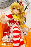 【ハロウィン】【アニメドール】135cm AAカップ(fat) #100ヘッド 可愛いロリ 材質選択可 リアルラブドール Aotume