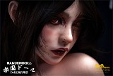 【ハロウィンメイク】S40 ヘッド & 167cm Dカップ 塗装加工あり フルシリコン製ラブドール irontechdoll