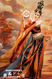 【RRS+ 版】古風美人 Flying Apsaras T1Dヘッド & 169cm Gカップ シリコンドール  RRS+メイク選択可 Topsino