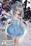 MOZU DOLL 85cm 小水母ちゃん  ソフトビニール製頭部 TPE製ボディ 肌色＆眼球色＆メイク＆ウィッグ＆衣装は宣材写真と同じ