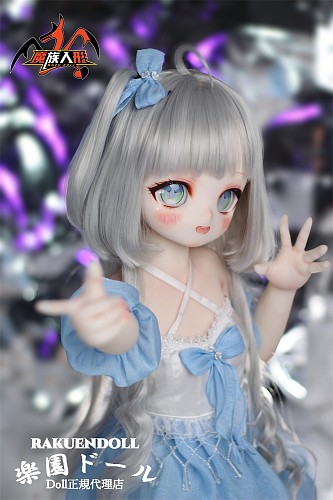 MOZU DOLL 85cm 小水母ちゃん  ソフトビニール製頭部 TPE製ボディ 肌色＆眼球色＆メイク＆ウィッグ＆衣装は宣材写真と同じ