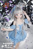 MOZU DOLL 85cm 小水母ちゃん  ソフトビニール製頭部 TPE製ボディ 肌色＆眼球色＆メイク＆ウィッグ＆衣装は宣材写真と同じ
