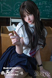 【通学服】蛍火日記 莲（lian）165cm Cカップ  フルシリコン製  リアルラブドール 塗装加工あり