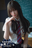 【通学服】蛍火日記 莲（lian）165cm Cカップ  フルシリコン製  リアルラブドール 塗装加工あり