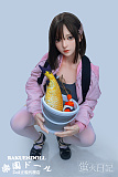 【アングラー】蛍火日記 菜菜子（Nanako）151cm Aカップ  フルシリコン製  リアルラブドール 塗装加工あり