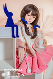 【ピンク】ラブドール 茉莉（Moli）ヘッド 138cm Aカップ Bezlya Doll(missdoll) シリコン材質ヘッド+TPE材質ボディー カスタマイズ可