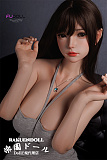FUDOLL #25柳思思ヘッド 153cm Iカップ  リアルな口腔構造 眉毛と睫毛植毛加工あり 等身大リアルラブドール