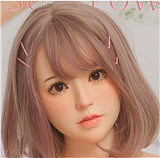 铃兰ヘッド 158cm Dカップ フルシリコン製 2.1シリーズ  眉毛と睫毛植毛加工あり 可愛い ラブドール Bezlya Doll(Missdoll)