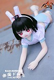 【体操服】MOZU DOLL 85cm DQrabbitちゃん 6kg 可愛い小型ロリ ソフトビニール製頭部 TPE製ボディ