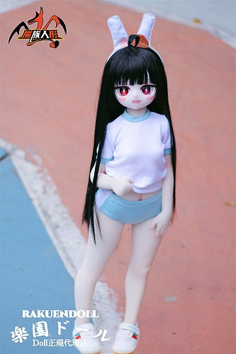 【体操服】MOZU DOLL 85cm DQrabbitちゃん 6kg 可愛い小型ロリ ソフトビニール製頭部 TPE製ボディ