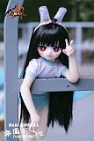 【体操服】MOZU DOLL 85cm DQrabbitちゃん 6kg 可愛い小型ロリ ソフトビニール製頭部 TPE製ボディ