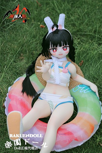 【水着】MOZU DOLL 85cm DQrabbitちゃん 6kg 可愛い小型ロリ ソフトビニール製頭部 TPE製ボディ