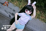 【体操服】MOZU DOLL 85cm DQrabbitちゃん 6kg 可愛い小型ロリ ソフトビニール製頭部 TPE製ボディ