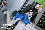 【セーラー服】MOZU DOLL 85cm DQrabbitちゃん 6kg 可愛い小型ロリ ソフトビニール製頭部 TPE製ボディ