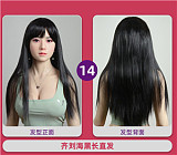 【クリスマス】美奈子（minako）ヘッド 161cm Eカップ  フルシリコン製 スターメイク 睫毛と眉毛植毛あり JYDOLL