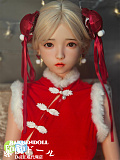 【クリスマス】洛小乙（luoxiaoyi）ヘッド & 148cm Dカップ  等身大リアルラブドール SHEdoll