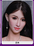 【クリスマス】美奈子（minako）ヘッド 161cm Eカップ  フルシリコン製 スターメイク 睫毛と眉毛植毛あり JYDOLL