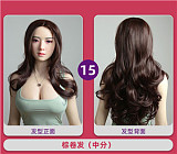【クリスマス】美奈子（minako）ヘッド 161cm Eカップ  フルシリコン製 スターメイク 睫毛と眉毛植毛あり JYDOLL